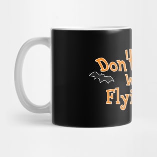 Don't Drink while Flying Halloween Witch Mug